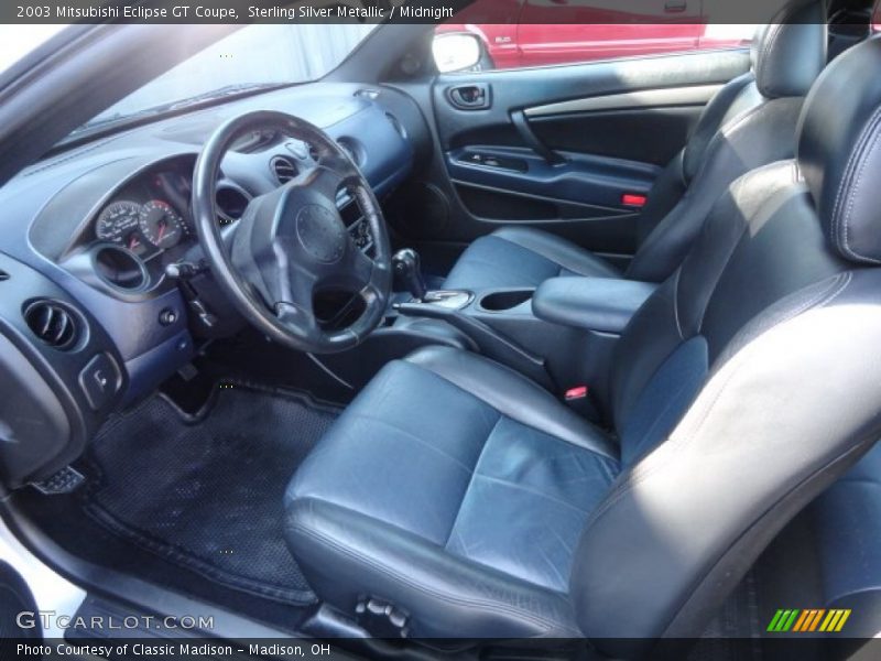 Sterling Silver Metallic / Midnight 2003 Mitsubishi Eclipse GT Coupe