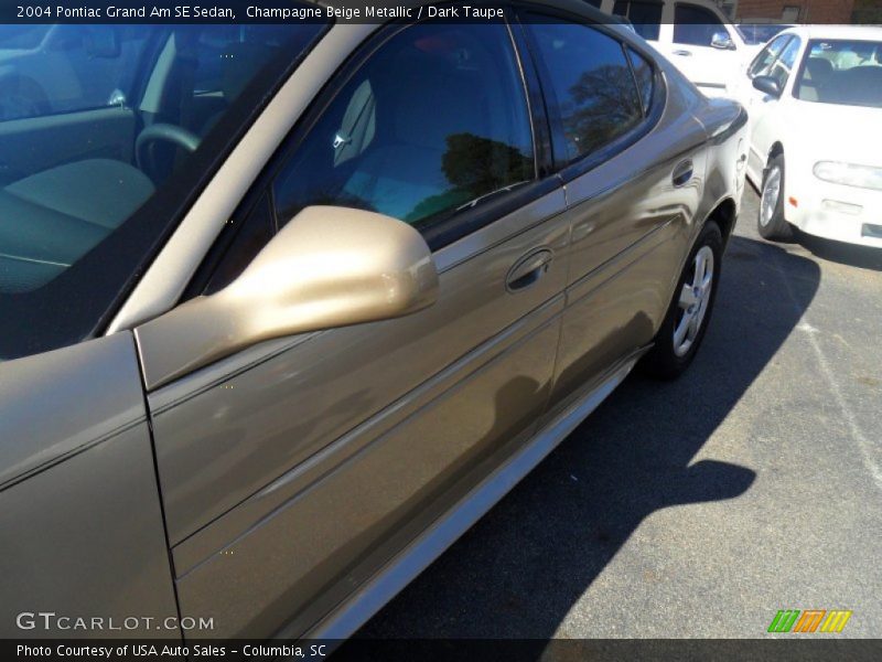 Champagne Beige Metallic / Dark Taupe 2004 Pontiac Grand Am SE Sedan