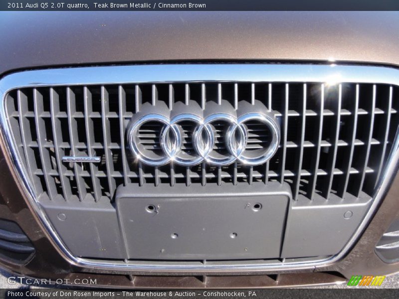 Teak Brown Metallic / Cinnamon Brown 2011 Audi Q5 2.0T quattro