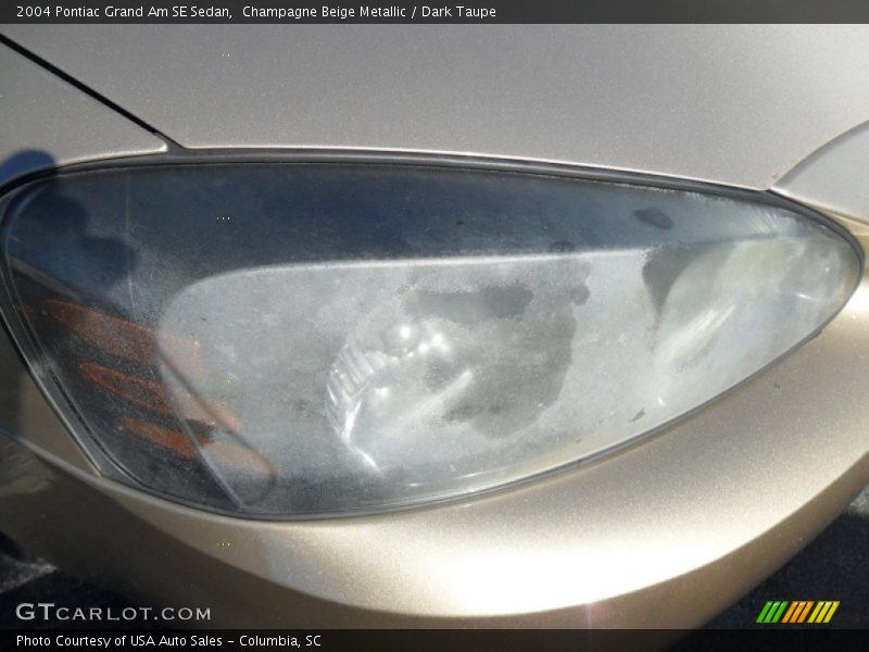 Champagne Beige Metallic / Dark Taupe 2004 Pontiac Grand Am SE Sedan