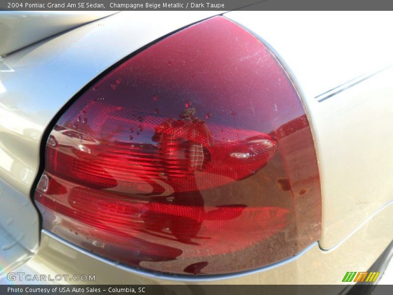 Champagne Beige Metallic / Dark Taupe 2004 Pontiac Grand Am SE Sedan