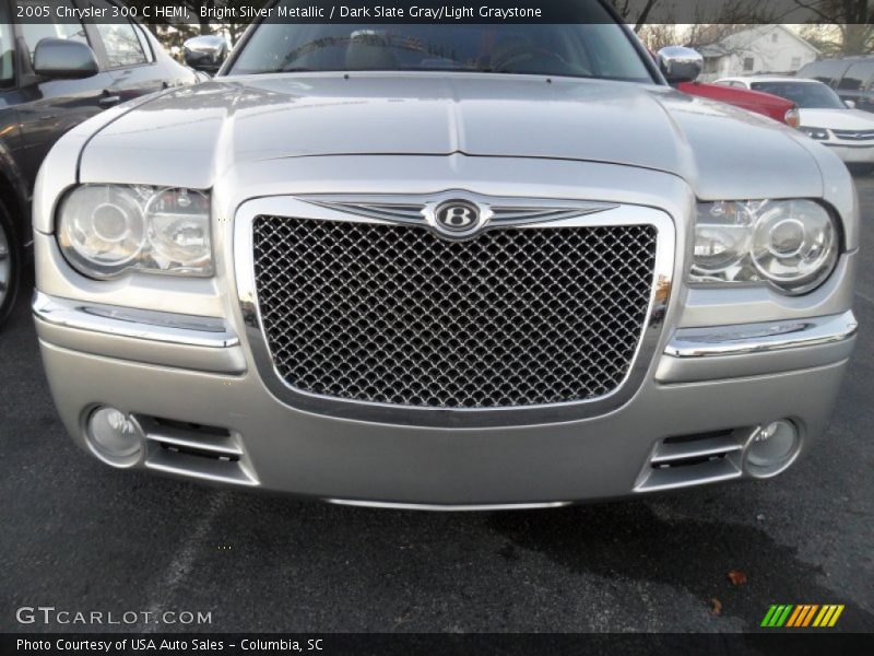 Bright Silver Metallic / Dark Slate Gray/Light Graystone 2005 Chrysler 300 C HEMI