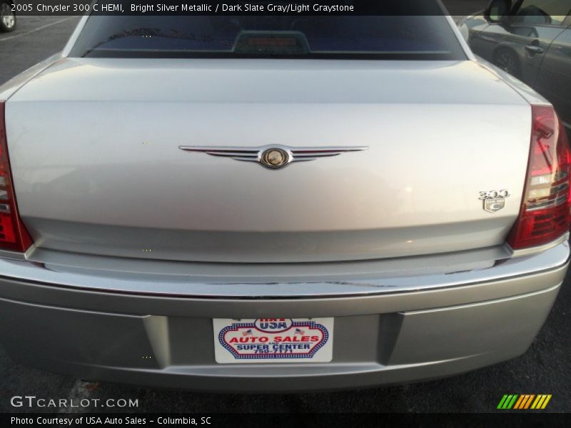 Bright Silver Metallic / Dark Slate Gray/Light Graystone 2005 Chrysler 300 C HEMI