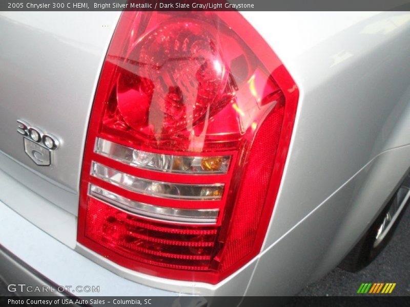 Bright Silver Metallic / Dark Slate Gray/Light Graystone 2005 Chrysler 300 C HEMI