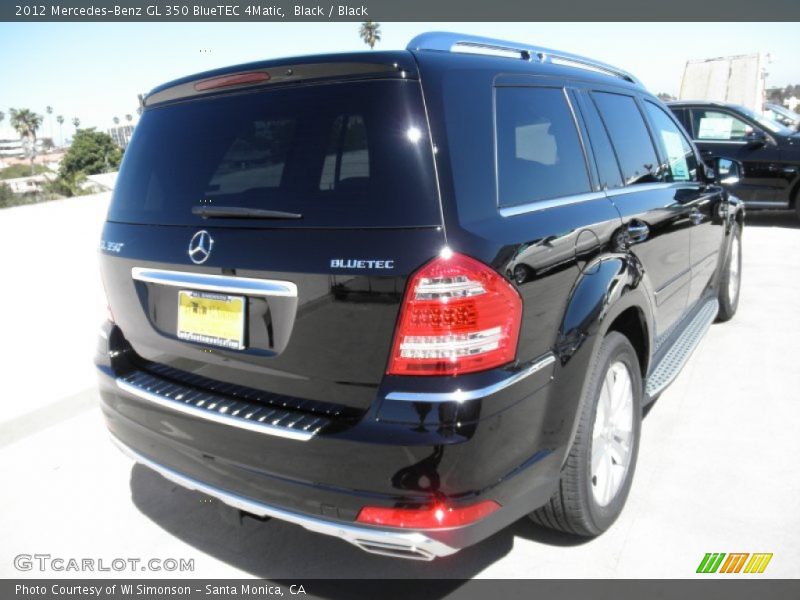 Black / Black 2012 Mercedes-Benz GL 350 BlueTEC 4Matic