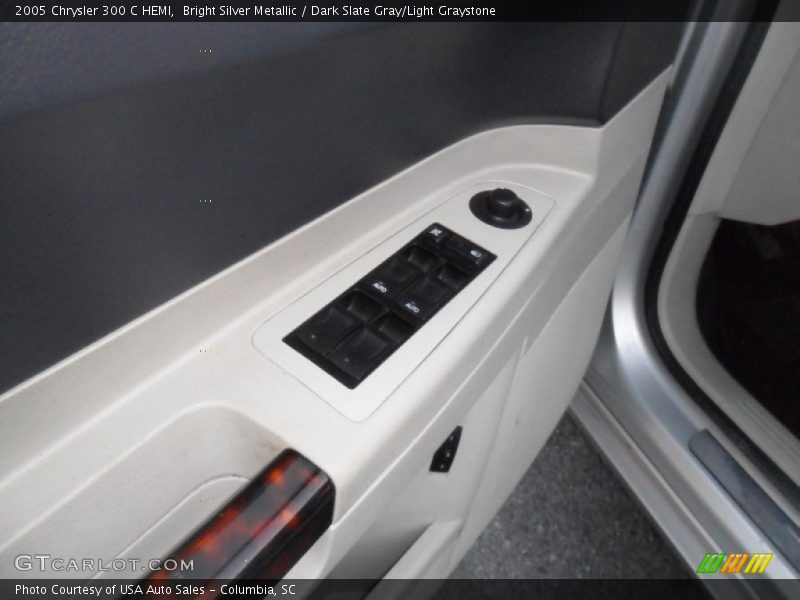 Bright Silver Metallic / Dark Slate Gray/Light Graystone 2005 Chrysler 300 C HEMI