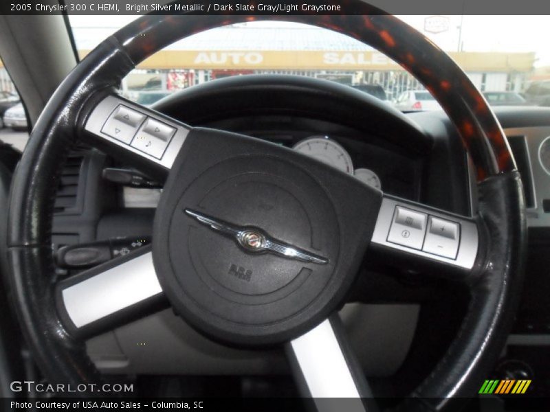 Bright Silver Metallic / Dark Slate Gray/Light Graystone 2005 Chrysler 300 C HEMI