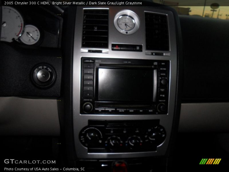 Bright Silver Metallic / Dark Slate Gray/Light Graystone 2005 Chrysler 300 C HEMI