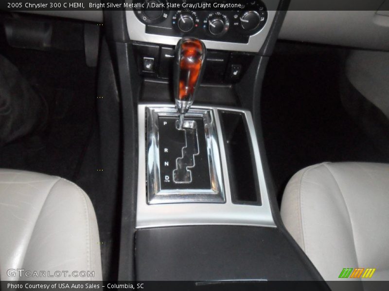 Bright Silver Metallic / Dark Slate Gray/Light Graystone 2005 Chrysler 300 C HEMI
