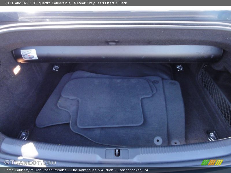 Meteor Grey Pearl Effect / Black 2011 Audi A5 2.0T quattro Convertible