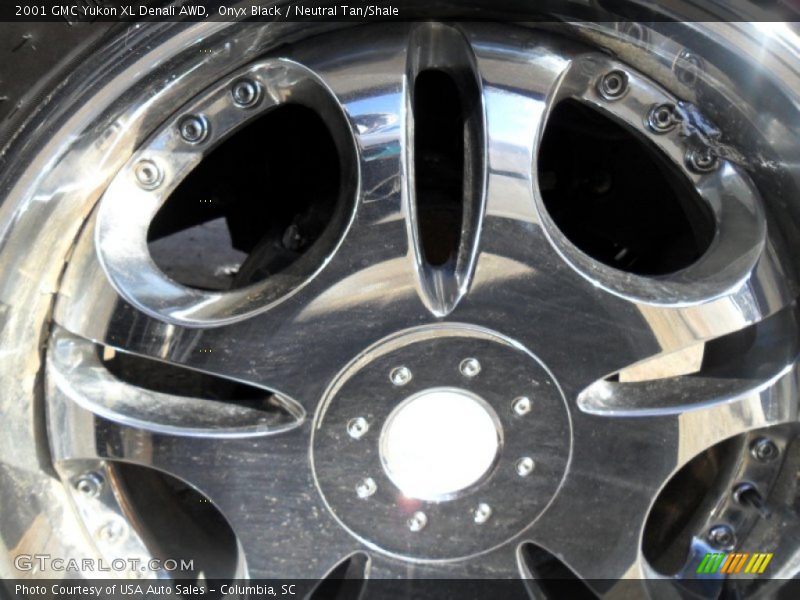Onyx Black / Neutral Tan/Shale 2001 GMC Yukon XL Denali AWD