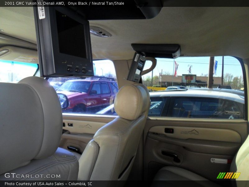 Onyx Black / Neutral Tan/Shale 2001 GMC Yukon XL Denali AWD