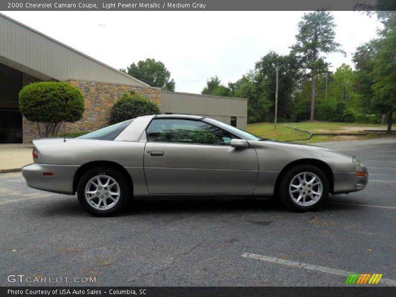 Light Pewter Metallic / Medium Gray 2000 Chevrolet Camaro Coupe