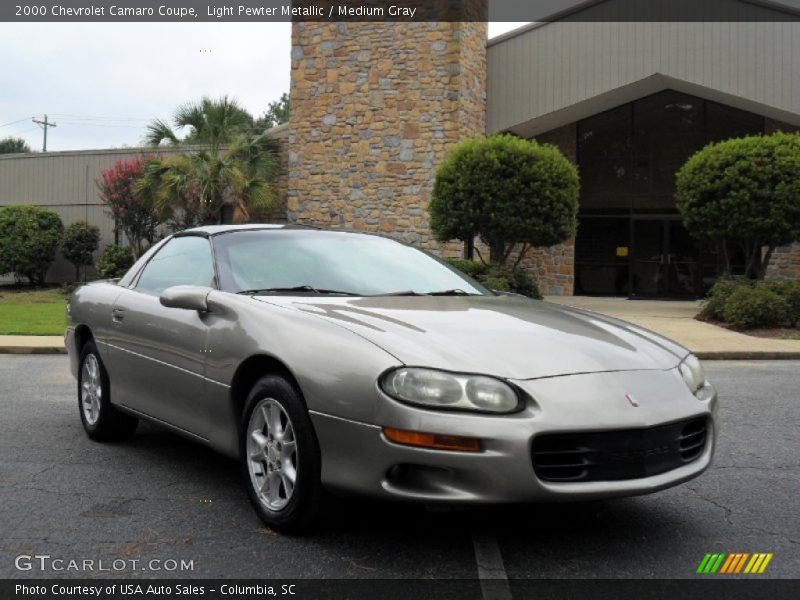 Light Pewter Metallic / Medium Gray 2000 Chevrolet Camaro Coupe