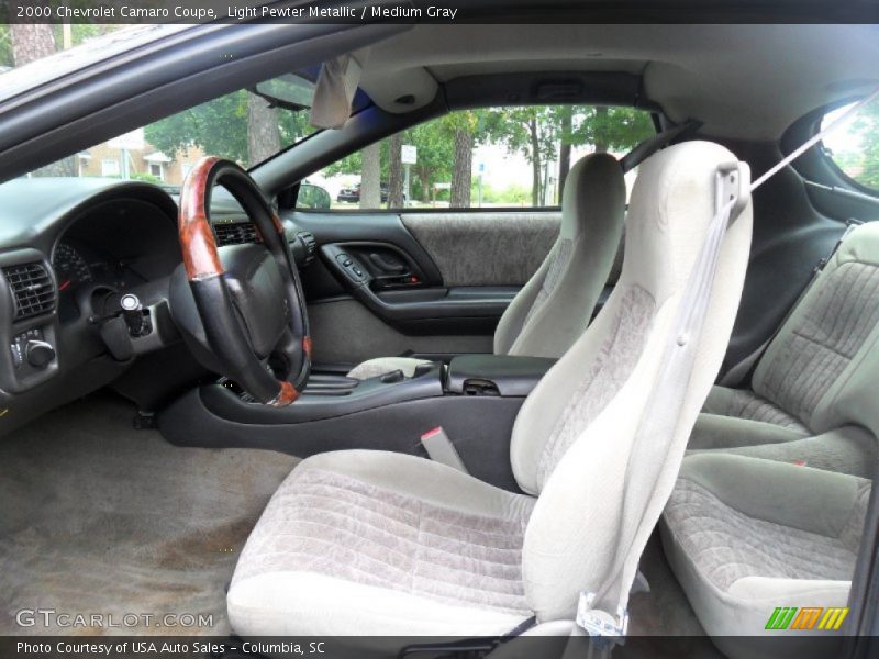 Front Seat of 2000 Camaro Coupe