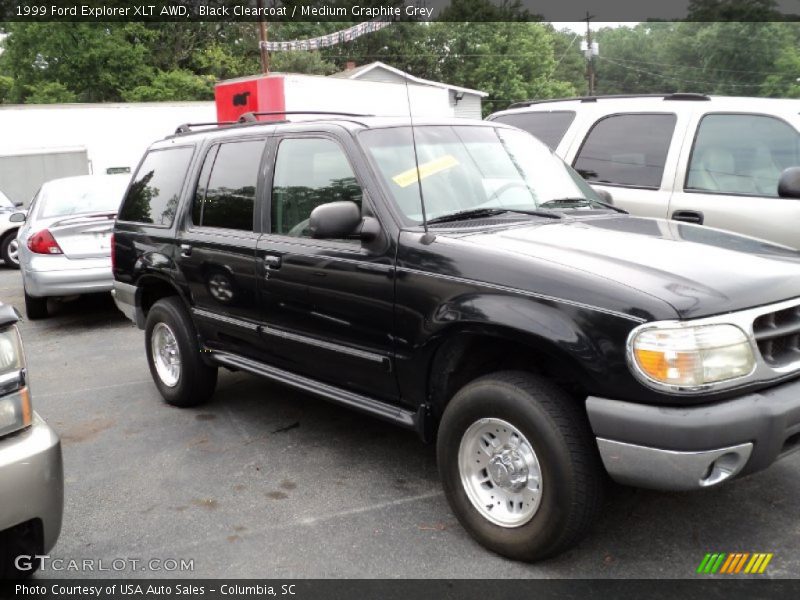 Black Clearcoat / Medium Graphite Grey 1999 Ford Explorer XLT AWD