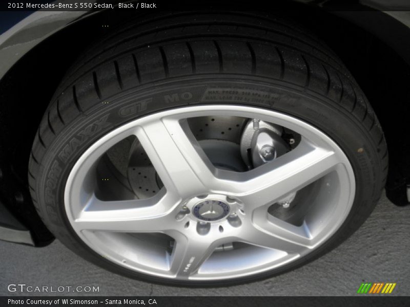 Black / Black 2012 Mercedes-Benz S 550 Sedan