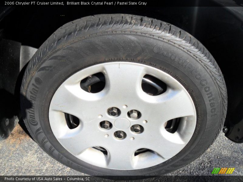 Brilliant Black Crystal Pearl / Pastel Slate Gray 2006 Chrysler PT Cruiser Limited