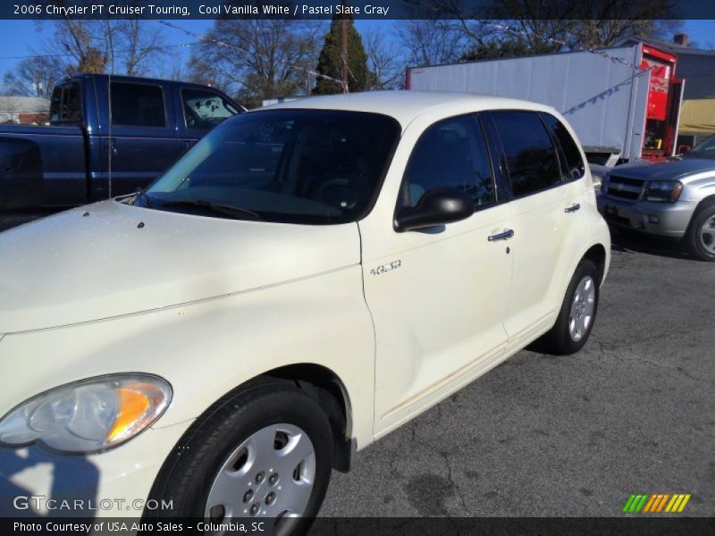 Cool Vanilla White / Pastel Slate Gray 2006 Chrysler PT Cruiser Touring