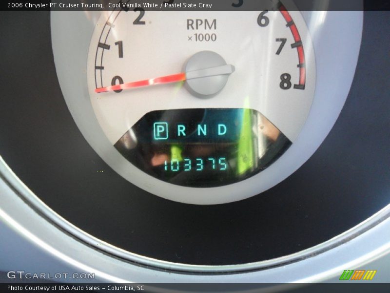 Cool Vanilla White / Pastel Slate Gray 2006 Chrysler PT Cruiser Touring