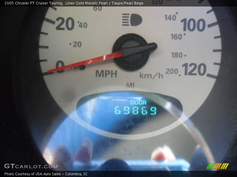 Linen Gold Metallic Pearl / Taupe/Pearl Beige 2005 Chrysler PT Cruiser Touring