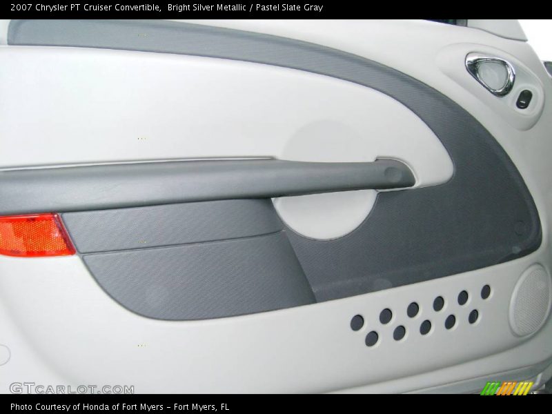 Bright Silver Metallic / Pastel Slate Gray 2007 Chrysler PT Cruiser Convertible