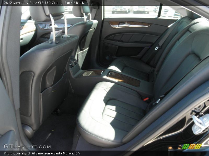 Black / Black 2012 Mercedes-Benz CLS 550 Coupe