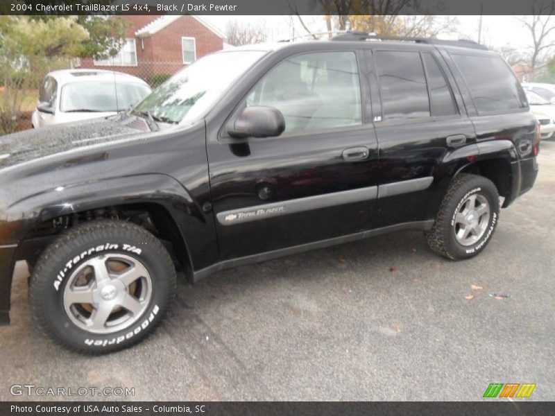 Black / Dark Pewter 2004 Chevrolet TrailBlazer LS 4x4