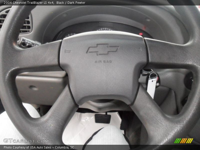 Black / Dark Pewter 2004 Chevrolet TrailBlazer LS 4x4