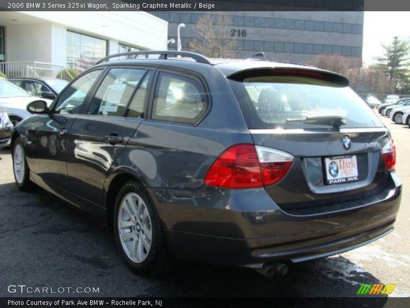 Sparkling Graphite Metallic / Beige 2006 BMW 3 Series 325xi Wagon
