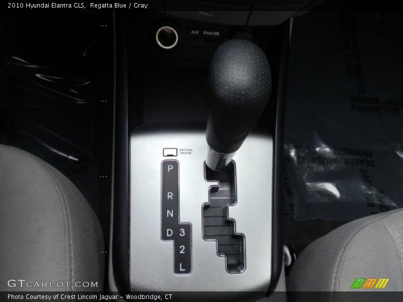 Regatta Blue / Gray 2010 Hyundai Elantra GLS