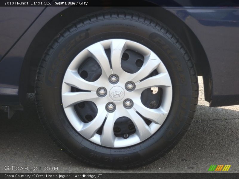Regatta Blue / Gray 2010 Hyundai Elantra GLS
