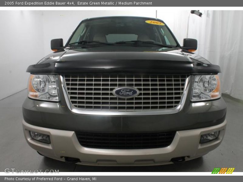 Estate Green Metallic / Medium Parchment 2005 Ford Expedition Eddie Bauer 4x4