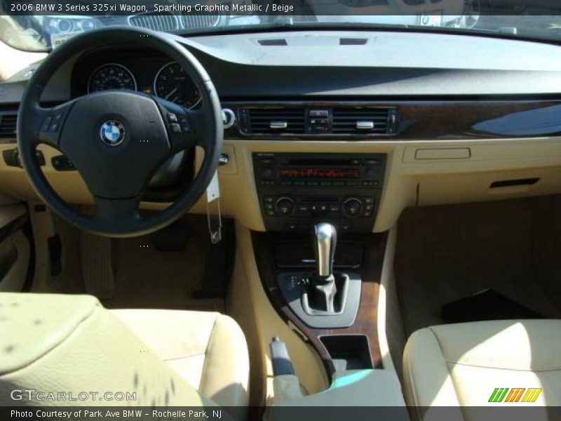 Sparkling Graphite Metallic / Beige 2006 BMW 3 Series 325xi Wagon