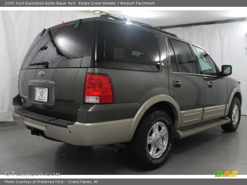 Estate Green Metallic / Medium Parchment 2005 Ford Expedition Eddie Bauer 4x4