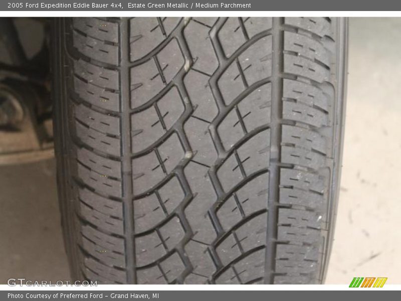 Estate Green Metallic / Medium Parchment 2005 Ford Expedition Eddie Bauer 4x4