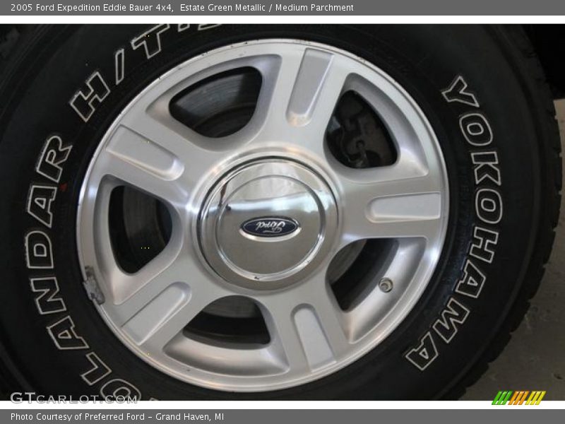 Estate Green Metallic / Medium Parchment 2005 Ford Expedition Eddie Bauer 4x4