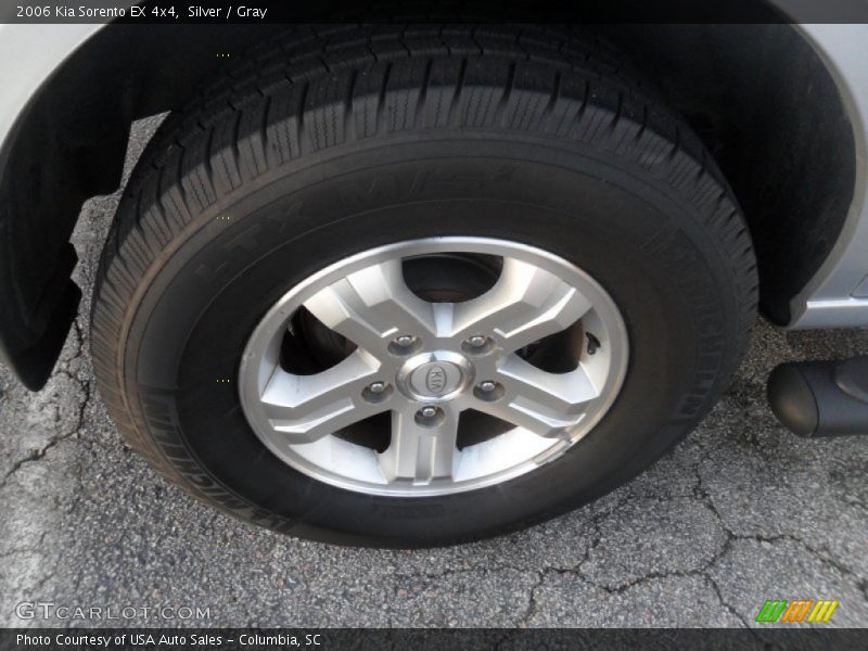 Silver / Gray 2006 Kia Sorento EX 4x4