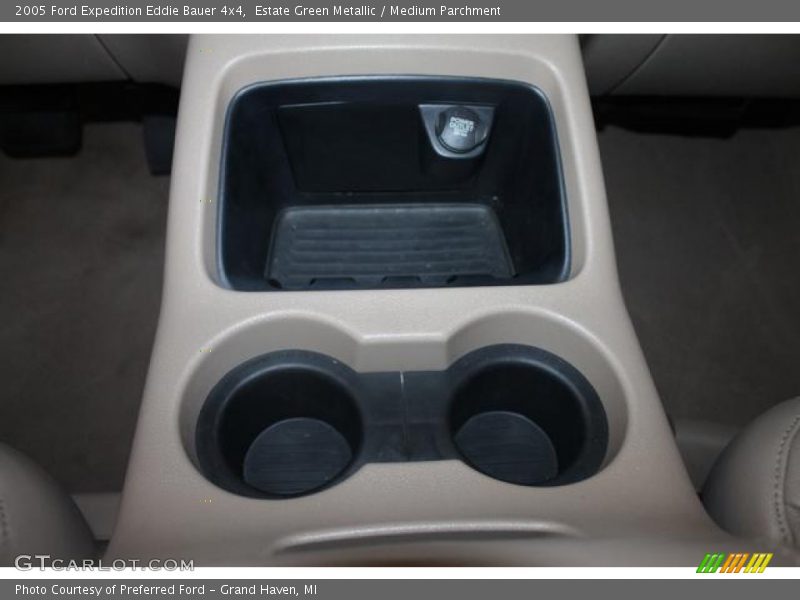 Estate Green Metallic / Medium Parchment 2005 Ford Expedition Eddie Bauer 4x4