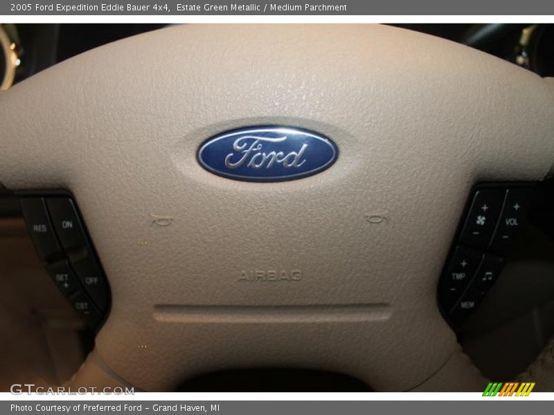 Estate Green Metallic / Medium Parchment 2005 Ford Expedition Eddie Bauer 4x4