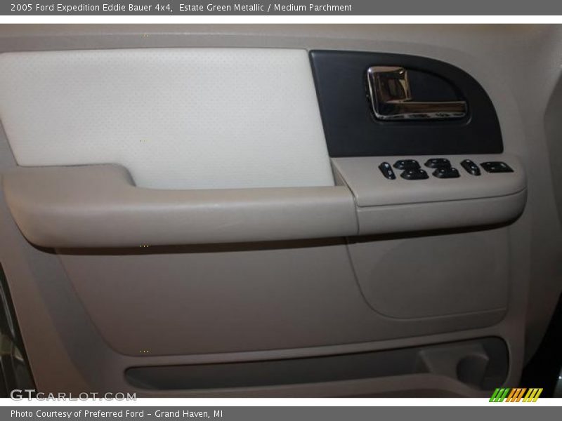 Estate Green Metallic / Medium Parchment 2005 Ford Expedition Eddie Bauer 4x4