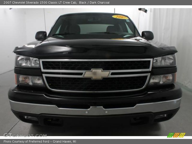 Black / Dark Charcoal 2007 Chevrolet Silverado 1500 Classic LT Crew Cab