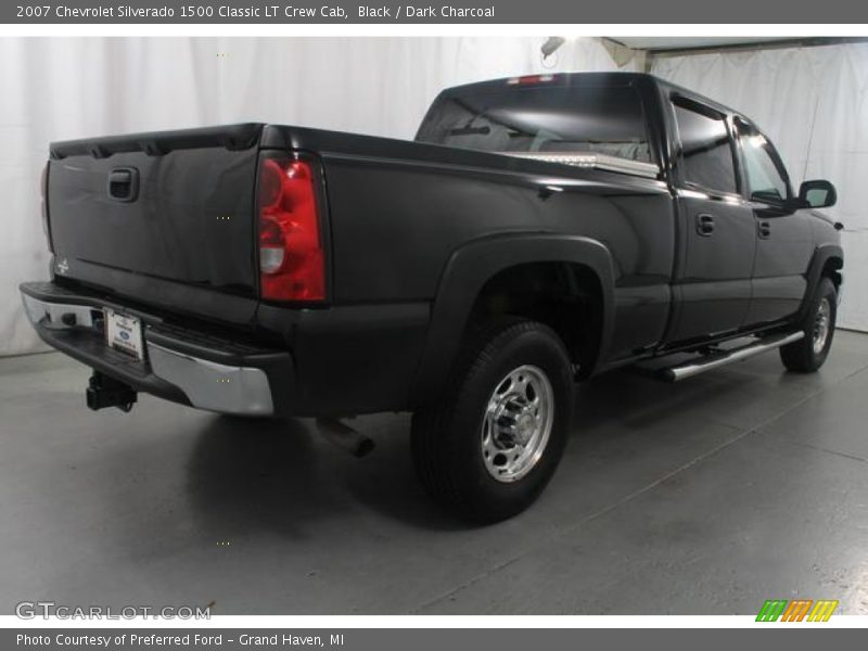 Black / Dark Charcoal 2007 Chevrolet Silverado 1500 Classic LT Crew Cab