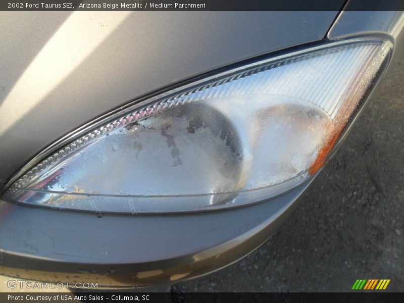 Arizona Beige Metallic / Medium Parchment 2002 Ford Taurus SES