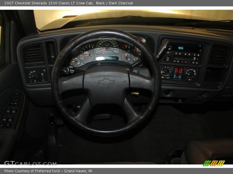 Black / Dark Charcoal 2007 Chevrolet Silverado 1500 Classic LT Crew Cab