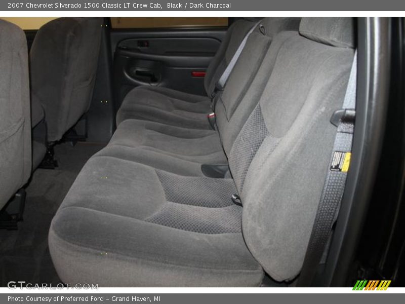 Black / Dark Charcoal 2007 Chevrolet Silverado 1500 Classic LT Crew Cab