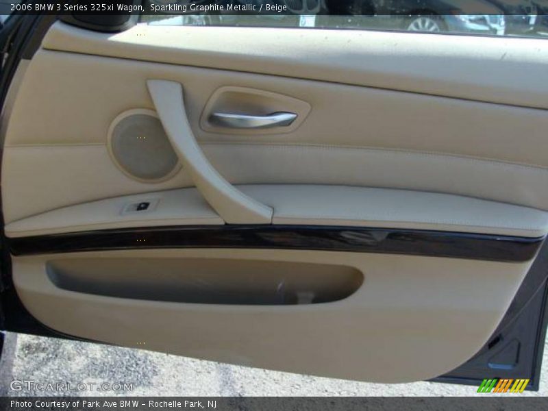 Sparkling Graphite Metallic / Beige 2006 BMW 3 Series 325xi Wagon