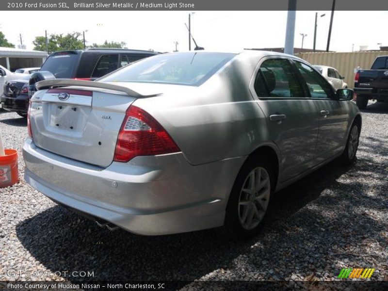 Brilliant Silver Metallic / Medium Light Stone 2010 Ford Fusion SEL