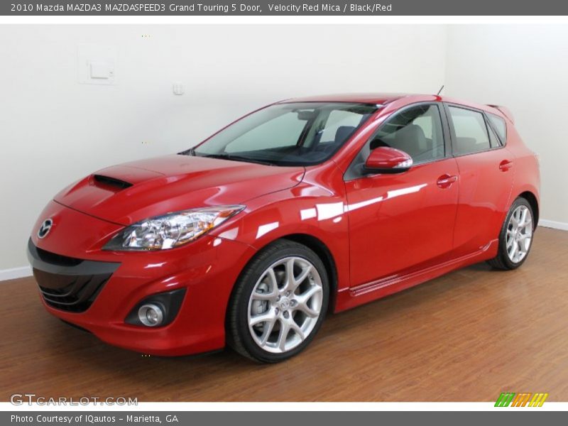 Velocity Red Mica / Black/Red 2010 Mazda MAZDA3 MAZDASPEED3 Grand Touring 5 Door