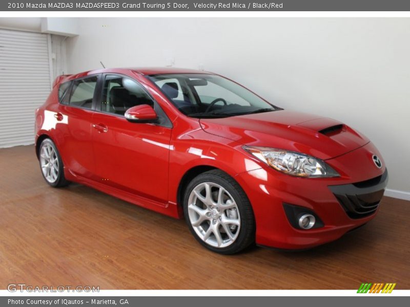 Velocity Red Mica / Black/Red 2010 Mazda MAZDA3 MAZDASPEED3 Grand Touring 5 Door